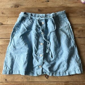 NWOT MADEWELL DENIM SKIRT